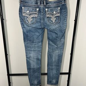 Rock Revival Blue Skinny Jeans